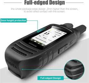 img 2 attached to 📱 Enhance Your Garmin Rino 750 755T with TUSITA Silicone Protective Case - Top Handheld GPS Accessory