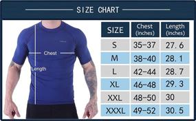 img 3 attached to Ultimate Protection: Men's Diving Rash Guard Swim Shirt - Loose Fit, Quick-Dry, UPF 50+