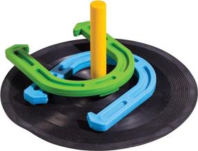 img 3 attached to Franklin Sports Horseshoes: Soft Material for Kids - Beach, Lawn, Indoor, Outdoor, and More