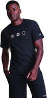 чемпион мужская классическая графическая черная мужская одежда в футболках и топах логотип