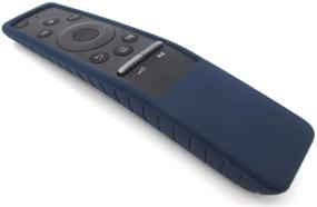 img 2 attached to 🔵 Veamor Silicone Case Cover for Samsung BN59 Series TV Remote Control - Anti Slip Rubber Protective Skin for Smart Hub 4K LED/QLED 8K TV Remote (Deep Blue)