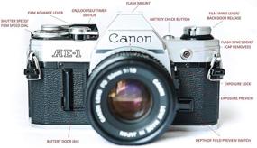 img 3 attached to Capture Timeless Moments with the Canon AE-1 35mm Film Camera & 50mm 1:1.8 Lens