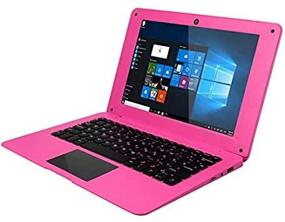 img 3 attached to 💻 10.1 inch Ultra-Thin Laptop Atom X5 Z8350 Quad Core Processor, 0.8KG, Win10/Office 2010, 2G RAM/32GB EMMC, High-spec Performance Notebook (2G+HDD 64G Capacity, Including 32G Micro SD Card), Pink