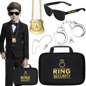 img 4 attached to Ring Security Wedding Bearer Gifts