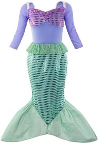 img 3 attached to 🧜 Enhanced SEO: Padete Mermaid Princess Costume Extras