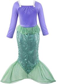 img 2 attached to 🧜 Enhanced SEO: Padete Mermaid Princess Costume Extras