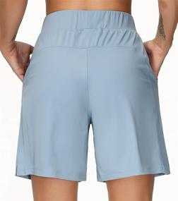 img 1 attached to 🩳 Women's Loose Fit Lounge Shorts: Comfortable Drawstring Workout Running Shorts with Deep Pockets by THE GYM PEOPLE