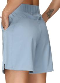 img 3 attached to 🩳 Women's Loose Fit Lounge Shorts: Comfortable Drawstring Workout Running Shorts with Deep Pockets by THE GYM PEOPLE