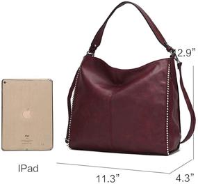 img 2 attached to Collection Crossbody Women Handbags Purses Women's Handbags & Wallets for Hobo Bags