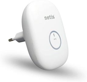 img 2 attached to 🌐 Netis E1+ 300Mbps Wireless N Range Extender: Enjoy Travel Router, Wi-Fi Repeater, Signal Boost with 360 Degree Coverage (E1+ Pink)