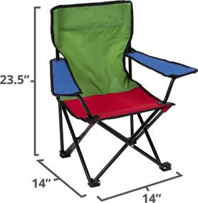 img 1 attached to 🌈 Enhance Your Outdoor Experience with the Pacific Play Tents Tri-Color Super Duper Chair, Multi