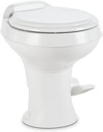 dometic standard height toilet white rv parts & accessories logo