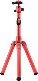img 4 attached to MeFOTO RoadTrip Air Tripod And Selfie Stick In One Kit - Red (RTAIRRED)