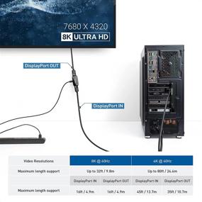 img 2 attached to 💪 Cable Matters DisplayPort Repeater 102039 - The Ultimate Solution for Boosting DisplayPort Signals