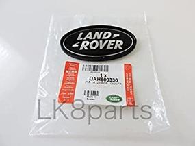 img 4 attached to 🚙 Оригинальный знак заднего кузова Land Rover DAH500330 - черный и серебристый - Range Rover Supercharged и Evoque 5-Door