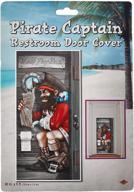пиратский капитан чехол на дверь туалета | партийный аксессуар | упаковка из 1 логотип