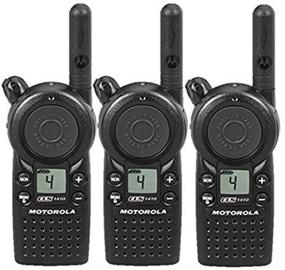 img 4 attached to Рация Motorola CLS1410 с двусторонней связью Walkie Talkie (UHF) - набор из 3 штук