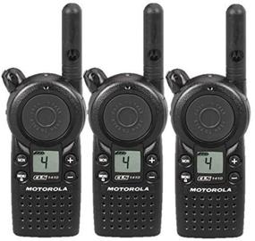 img 3 attached to Рация Motorola CLS1410 с двусторонней связью Walkie Talkie (UHF) - набор из 3 штук