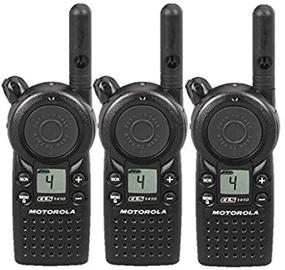 img 1 attached to Рация Motorola CLS1410 с двусторонней связью Walkie Talkie (UHF) - набор из 3 штук