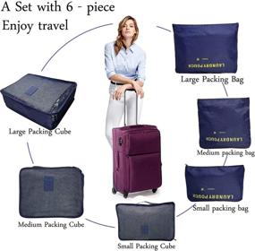 img 3 attached to 🧳 Convenient Travel Essentials: Portable Luggage Color for Efficient Packing