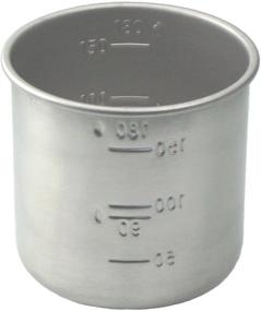 img 2 attached to Daiso Japanese Rice Measuring Cup Stainless Steel (180cc = 1 Gou Cup) - Accurate Rice Portioning Tool