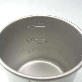 img 1 attached to Daiso Japanese Rice Measuring Cup Stainless Steel (180cc = 1 Gou Cup) - Accurate Rice Portioning Tool