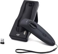 📱 wireless bluetooth barcode scanner: handheld portable bar-code reader, keyboard-enabled entry, screen compatible logo