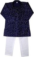 👘 chandrakala bollywood wedding sleepwear & robes kk101yel4 boys' clothing - traditional indian style logo