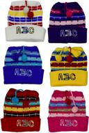 🧢 stay warm and stylish with tobeinstyle knitted acrylic winter beanies for boys' accessories in hats & caps logo