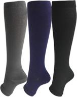 toeless 15 20mmh compression support stockings logo