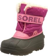 sorel unisex little childrens commander boys' outdoor shoes: стильная и функциональная обувь логотип