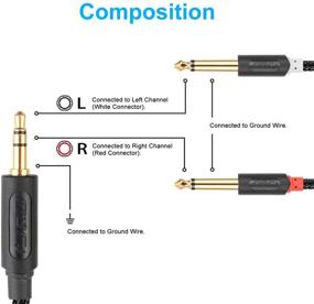 img 3 attached to Gold Plated Audiowave Splitter Shelled Housing Portable Audio & Video in MP3 & MP4 Player Accessories