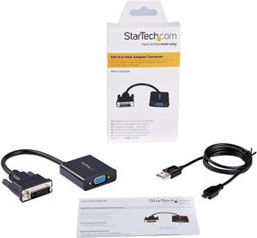 img 3 attached to StarTech.com Черный DVI-D к VGA активный адаптер-переходник кабель - Обновление до 1080p, DVI к VGA Конвертер (DVI2VGAE)