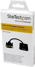 img 1 attached to StarTech.com Черный DVI-D к VGA активный адаптер-переходник кабель - Обновление до 1080p, DVI к VGA Конвертер (DVI2VGAE)