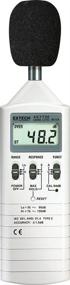 img 1 attached to Enhance Your Sound Measurement Accuracy with the Extech 407736 Range Sound Lever