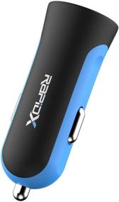 img 2 attached to 🚗 RapidX X2PD Fast Dual Car Charger with 30W USB-C PD - Blue, Model: None