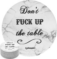 coasters absorbent coaster ceramic housewarming логотип