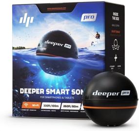 img 4 attached to Deeper PRO Smart Sonar - Portable WiFi Fish Finder for Kayaks, Boats, and Ice Fishing on Shore