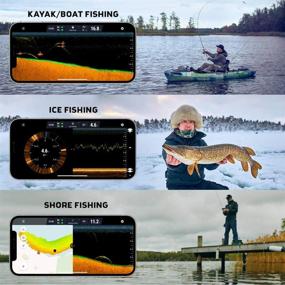 img 2 attached to Deeper PRO Смарт Сонар - Портативный WiFi эхолот для каяков, лодок и ловли рыбы с берега при ледяной рыбалке.