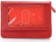 lock wallet - ultimate rfid blocking wallet for men and women - safeguard your identity from theft (red) logo