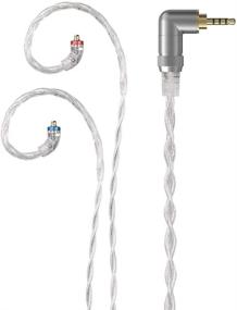 img 3 attached to 🎧 FiiO LC-2.5D 2.5mm Monocrystalline Silver Litz MMCX Cable - High-Quality Replacement for Shure SE215 SE315 SE535 JVC/FiiO FH5 FA7 FH7