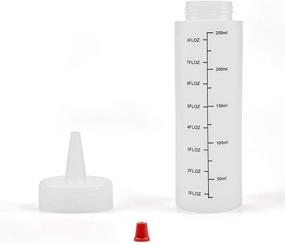 img 3 attached to 🍶 Foraineam 12 Pack Condiment Squeeze Bottles: Convenient and Versatile Storage Solution