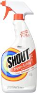 🧺 shout laundry stain remover: powerful 22 fl oz trigger spray for effective stain removal logo