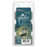🔥 inviting warmth: glade wax melts warm flannel embrace 2.3 oz - set the perfect ambience with a cozy fragrance logo