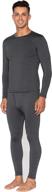 🔥 bodtek premium men's thermal underwear set: fleece lined long johns for ultimate warmth logo