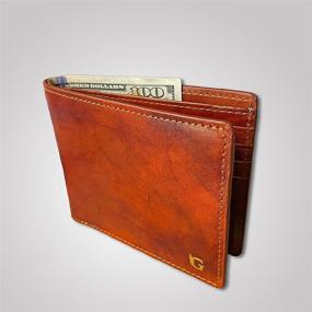 img 1 attached to Gaur Gold Luxury Men's Bi Fold Wallet - Enhanced Accessories for Stylish Gentlemen