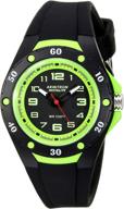 ⌚️ armitron sport unisex 25/6428blg: sleek easy-read dial & comfy silicone strap watch logo