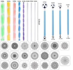 img 3 attached to Mandala Dotting Waterproof Storage Painting Painting, Drawing & Art Supplies in Painting
