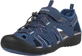 img 4 attached to 👞 GRITION Men's 1908BF Walking Sandals - Stylish and Supportive Men's Shoes