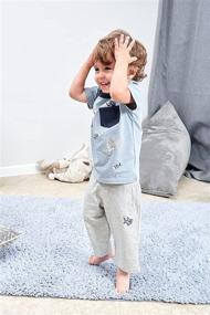 img 2 attached to Little Clothing Toddler T Shirt Shorts Boys' Clothing : Clothing Sets